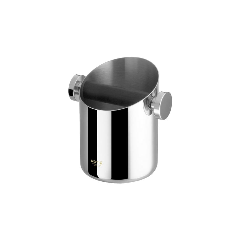 Motta Stainless Steel Knockbox (small) 4.2" - Cliff & Pebble